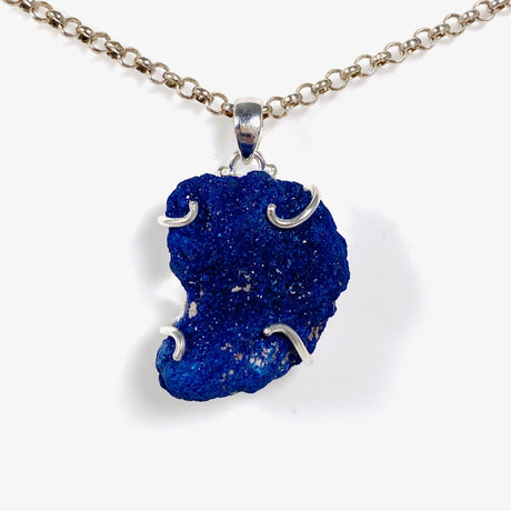 Azurite Druzy Pendant LPGJ-04 - Nature's Magick