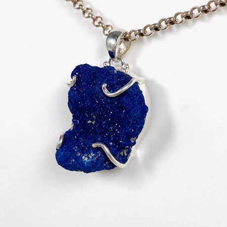 Azurite Druzy Pendant LPGJ-04 - Nature's Magick