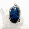 Azurite with Cuprite Oval Pendant in a Decorative Setting KPGJ4422 - Nature's Magick