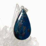 Azurite with Hematite and Cuprite Teardrop Pendant KPGJ4432 - Nature's Magick