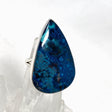 Azurite with Shattuckite and Cuprite Teardrop Split Band Ring Size 11 KRGJ3221 - Nature's Magick