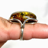 Baltic Amber adjustable ring AMB156 - Nature's Magick