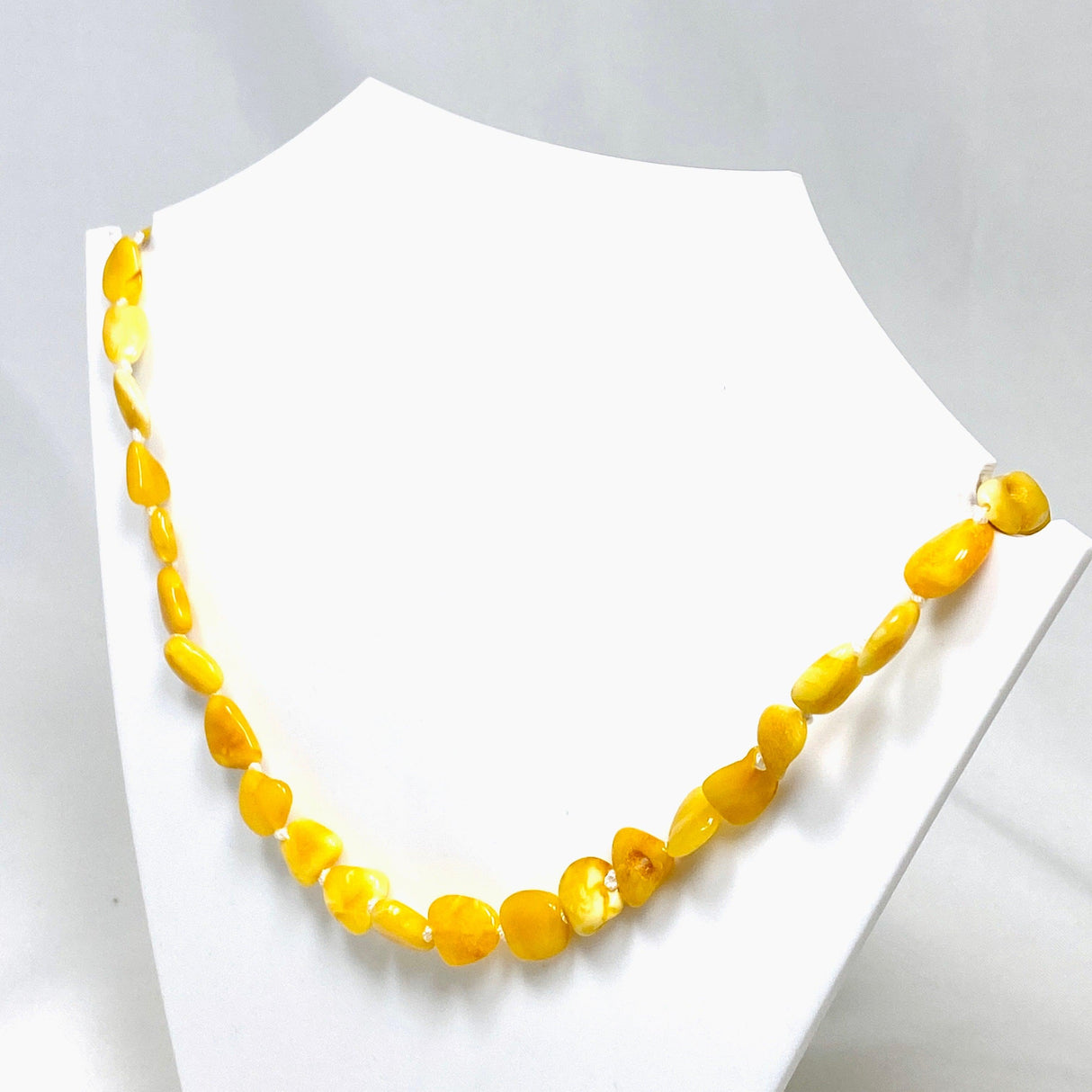 Baltic Amber butterscotch beaded necklace AMB275 - Nature's Magick