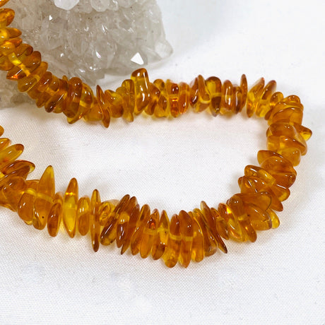 Baltic Amber chip beaded necklace - Nature's Magick