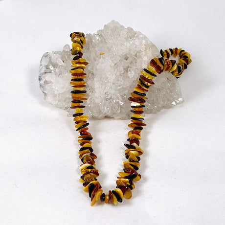 Baltic Amber chip beaded necklace - Nature's Magick