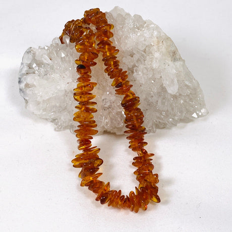 Baltic Amber chip beaded necklace - Nature's Magick