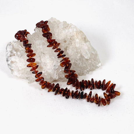 Baltic Amber chip beaded necklace - Nature's Magick