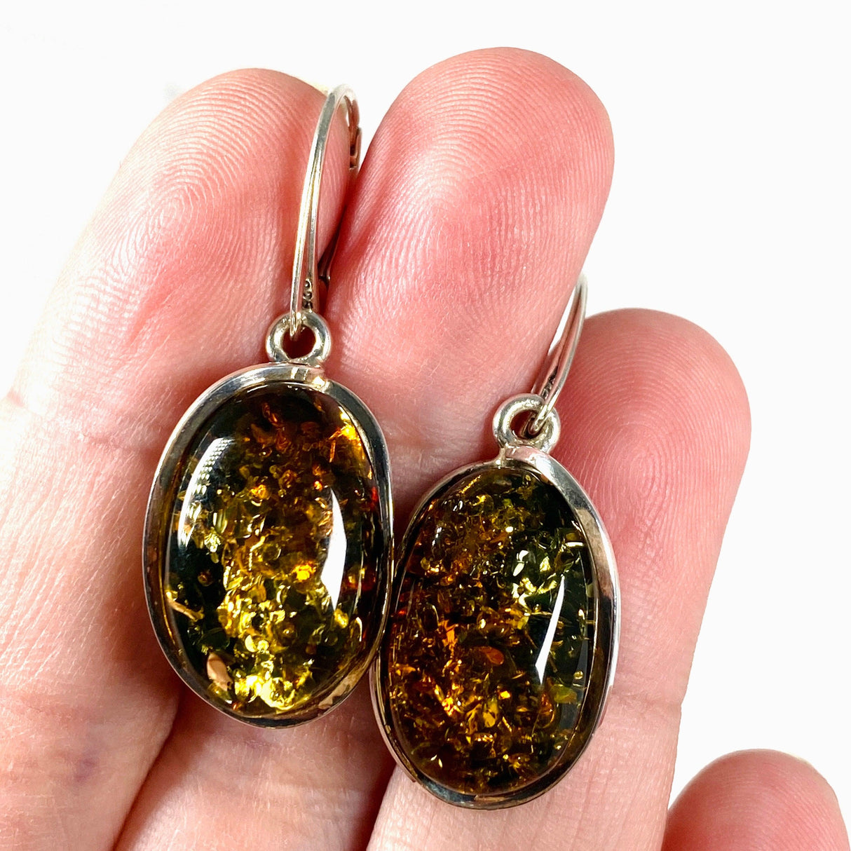 Baltic Amber earrings AMB178 - Nature's Magick