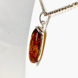 Baltic Amber honey cognac oval pendant AMB144 - Nature's Magick