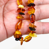 Baltic Amber mixed chip beaded necklace AMB205 - Nature's Magick
