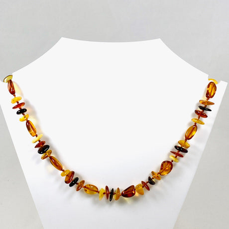 Baltic Amber mixed chip beaded necklace AMB205 - Nature's Magick