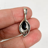 Baltic Green Amber Teardrop Cabochon Pendant AMB362