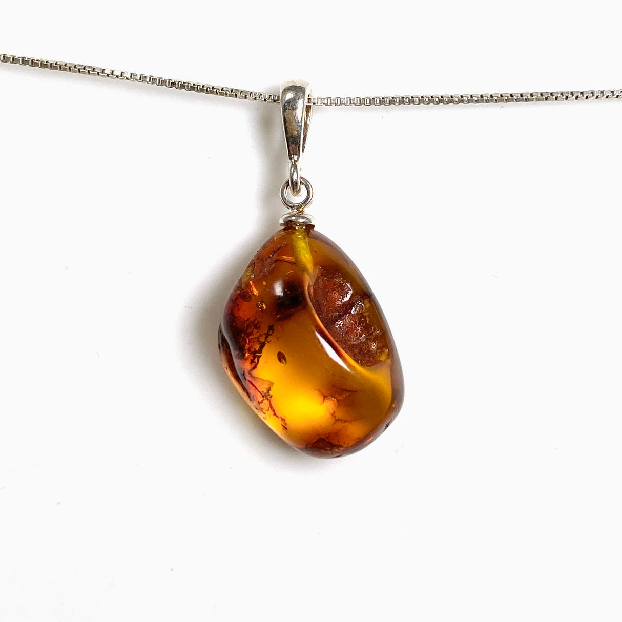 Baltic Amber Nugget Pendant AMB339