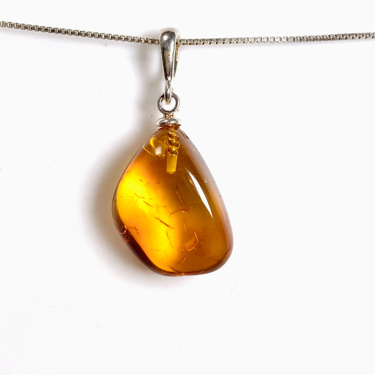 Baltic Amber Nugget Pendant AMB339