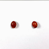 Baltic Amber oval stud earrings - Nature's Magick