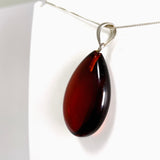 Baltic Cherry Amber Teardrop Pendant AMB358