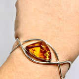 Baltic Cognac Amber Cuff Bangle AMB336