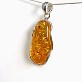 Baltic Cognac Amber Oval Cabochon Pendant AMB344