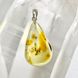Baltic Natural Amber Teardrop Pendant AMB360