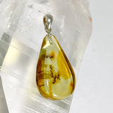Baltic Natural Amber Teardrop Pendant AMB360