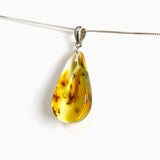 Baltic Natural Amber Teardrop Pendant AMB360