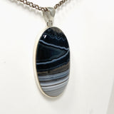 Banded Agate Oval Pendant KPGJ4349 - Nature's Magick