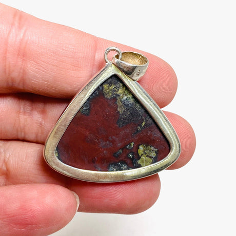 Bastite "Dragon's Blood Stone" Teardrop Pendant KPGJ2906 - Nature's Magick