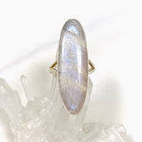 Belomorite (Sunstone with Moonstone "Eclipse" Stone) Oblong Ring Size 11 KRGJ2810 - Nature's Magick