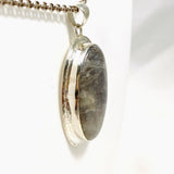 Belomorite (Sunstone with Moonstone "Eclipse" Stone) Oval Pendant with Hammered Setting KPGJ4223 - Nature's Magick