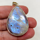 Belomorite (Sunstone with Moonstone "Eclipse" Stone) Teardrop Pendant KPGJ3586 - Nature's Magick