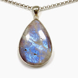 Belomorite (Sunstone with Moonstone "Eclipse" Stone) Teardrop Pendant KPGJ3586 - Nature's Magick