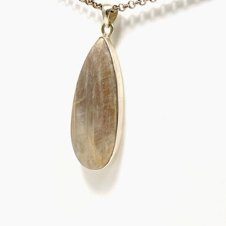 Belomorite (Sunstone with Moonstone "Eclipse" Stone) Teardrop Pendant KPGJ3589 - Nature's Magick