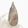 Belomorite (Sunstone with Moonstone "Eclipse" Stone) Teardrop Pendant with hammered setting KPGJ4214 - Nature's Magick