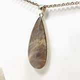 Belomorite (Sunstone with Moonstone "Eclipse" Stone) Teardrop Pendant with hammered setting KPGJ4214 - Nature's Magick