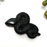 Black obsidian slithering snake BOSN-01