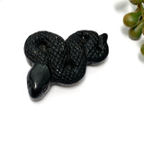 Black obsidian slithering snake BOSN-01