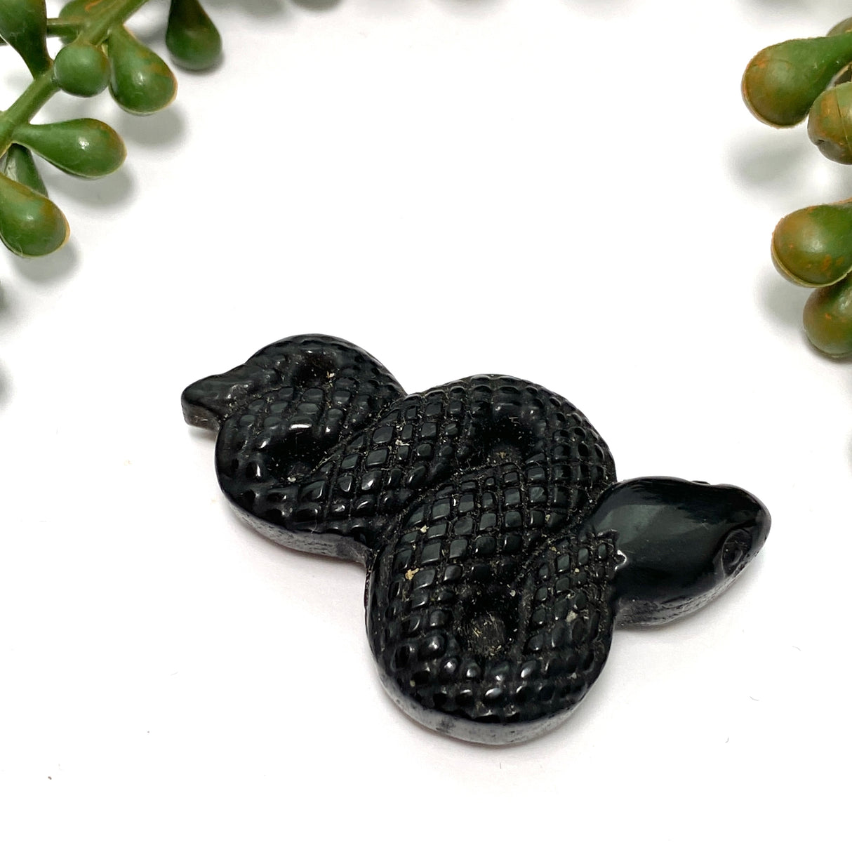 Black obsidian slithering snake BOSN-01