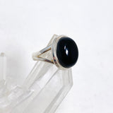 Black Onyx Oval Ring s.9 KRGJ2994 - Nature's Magick