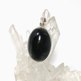 Black Star Diopside Oval Cabochon Pendant PPGJ1317