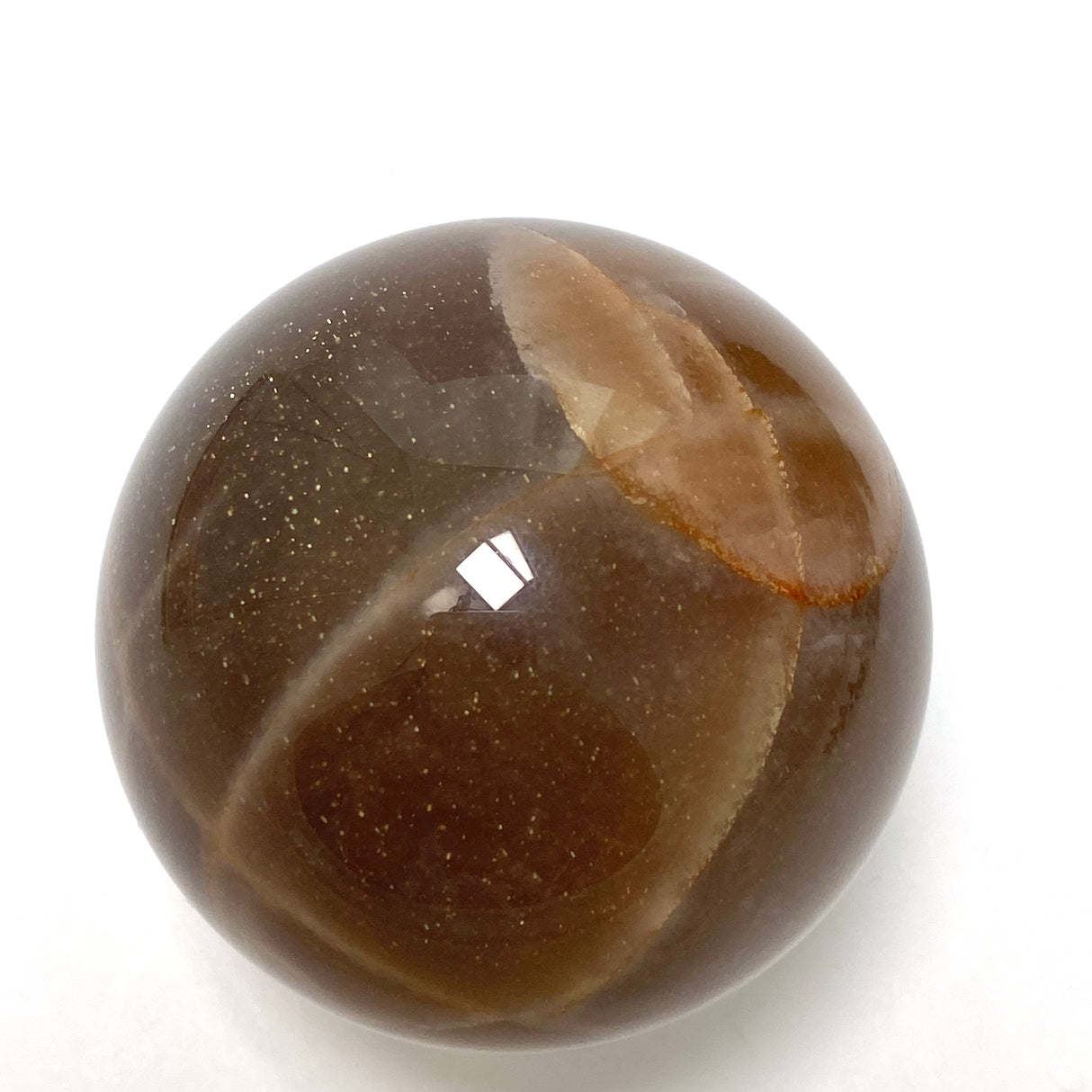 Black sunstone sphere  BSS-02