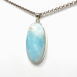 Blue Aragonite Oval Pendant KPGJ4469 - Nature's Magick