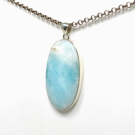 Blue Aragonite Oval Pendant KPGJ4469 - Nature's Magick