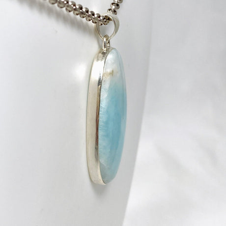 Blue Aragonite Oval Pendant KPGJ4469 - Nature's Magick