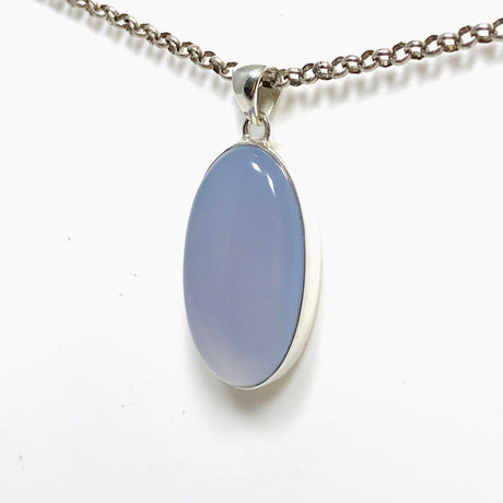 Blue Chalcedony Oval Pendant KPGJ4470 - Nature's Magick