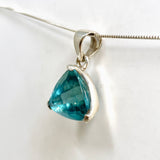 Blue Fluorite Triangular Faceted Pendant PPGJ1286