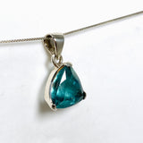 Blue Fluorite Triangular Faceted Pendant PPGJ1286