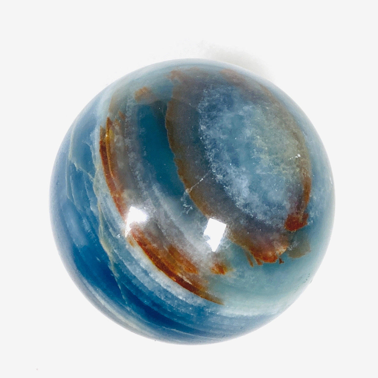 Blue Onyx Sphere BXS-02 - Nature's Magick