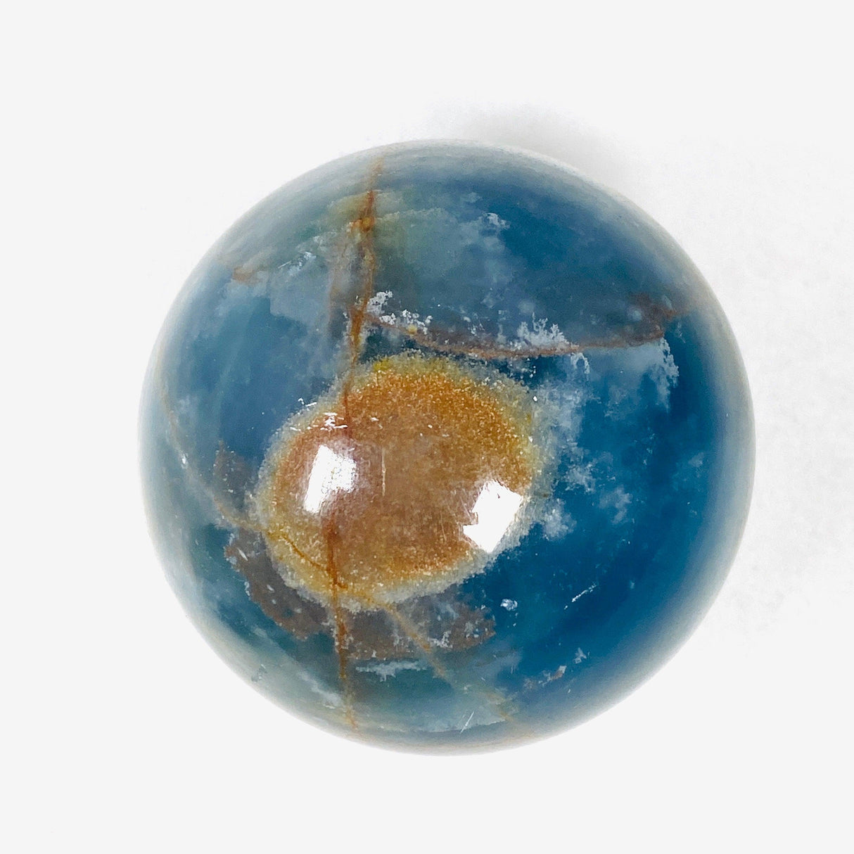 Blue Onyx Sphere BXS-04 - Nature's Magick