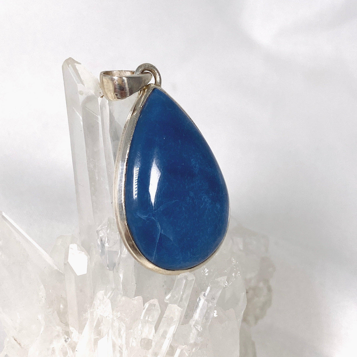 Blue Opal teardrop pendant PPGJ399 - Nature's Magick