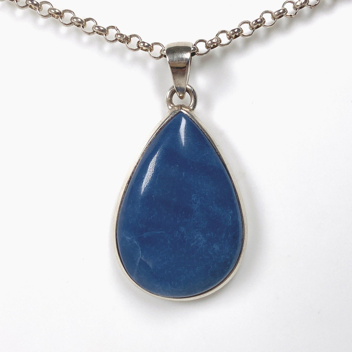 Blue Opal teardrop pendant PPGJ399 - Nature's Magick